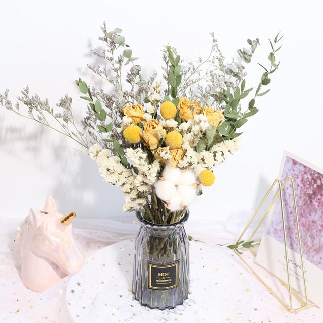 NATURAL DRIED FLOWER GYPSOPHILA BOUQUETS