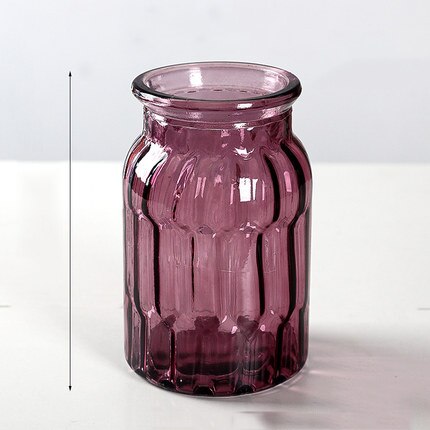 TRANSPARENT GLASS VASES